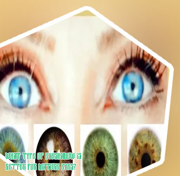 Eyeshadow for mature eyes