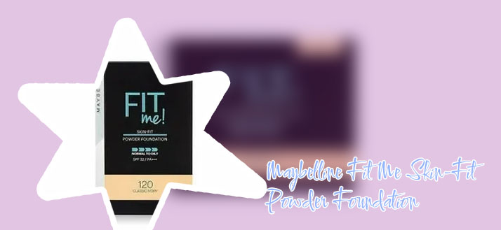 Fit me powder foundation