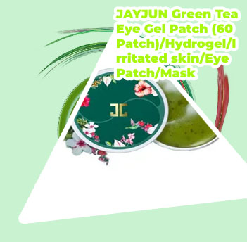 Green tea eye gel patch