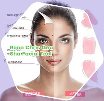 Gua sha facial before after