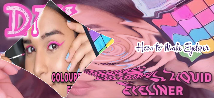 Liquid to make eyeliner