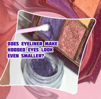 Make eyeshadow into eyeliner