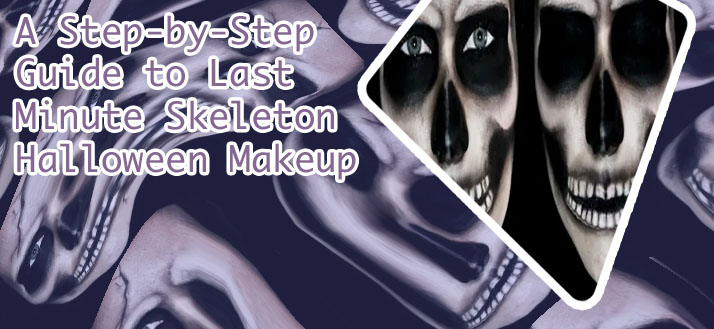 Skull halloween makeup
