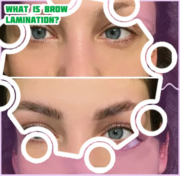 Sparse eyebrow brow lamination