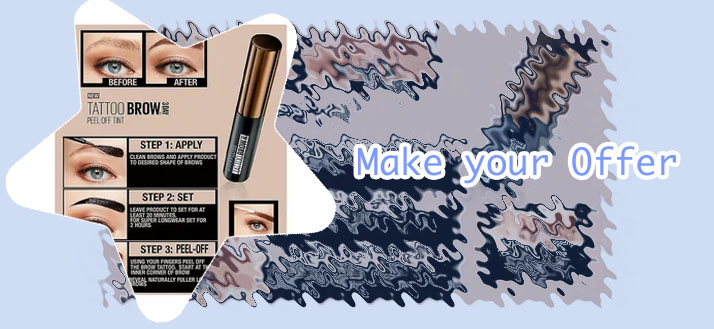 Tattoo brow peel off tint maybelline
