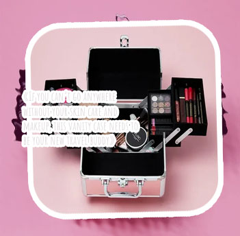 Travel vanity case