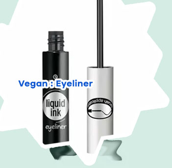 Vegan liquid eyeliner