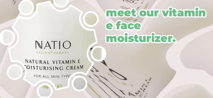 Vitamin e moisturizing cream